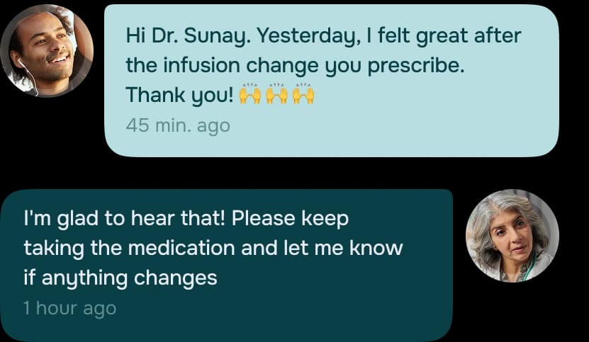 doctor patient chat